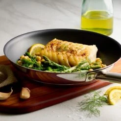 Tramontina Tri-Ply Base 10 In Stainless Steel Fry Pan With Nonstick Interior