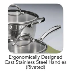 Tramontina 9 Pc Allegra Stainless Steel Cookware Set -1 80154567IXM004G