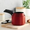 Tramontina Nesting 6 Pc Nonstick Sauce Pan Set - Red -1 80156065PRM001G