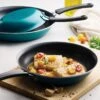 Tramontina 3 Pk Porcelain Enamel Fry Pans - Teal -1 80156110PRM001G