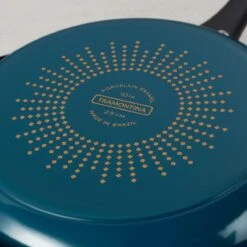 Tramontina 3 Pk Aluminum Fry Pan Set - Navy Blue 14 Tramontina 3 Pk Aluminum Fry Pan Set - Navy Blue -1 80156114IXM003G