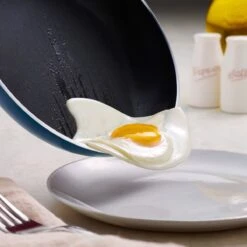 Tramontina 3 Pk Aluminum Fry Pan Set - Navy Blue 15 Tramontina 3 Pk Aluminum Fry Pan Set - Navy Blue -1 80156114IXM004G