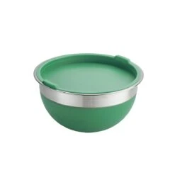 Tramontina 10 Pc Covered Stainless Steel And Silicone Mixing Bowl Set - Mint Green -1 80202034IXM006G