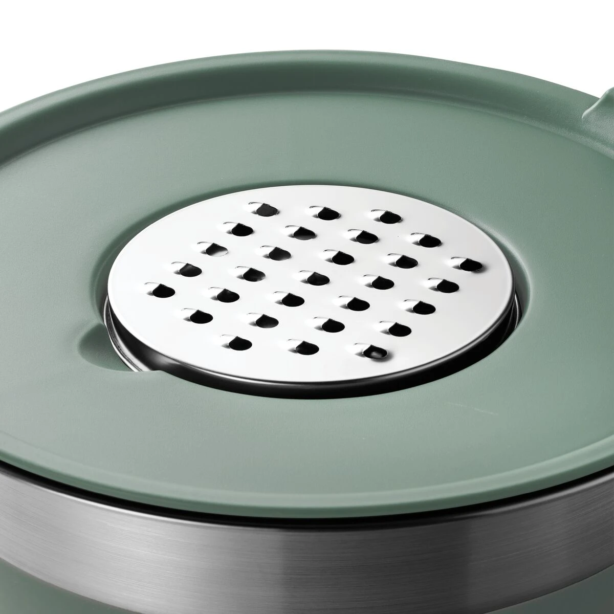 Tramontina 10 Pc Covered Stainless Steel And Silicone Mixing Bowl Set With Grating Tools - Sea Salt Green 5 Tramontina 10 Pc Covered Stainless Steel And Silicone Mixing Bowl Set With Grating Tools - Sea Salt Green - Image 3