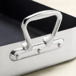 Tramontina 16 Inch Nonstick Roasting Pan With "V" Rack 10 Tramontina 16 Inch Nonstick Roasting Pan With "V" Rack -1 80203007IXM003G