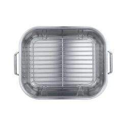 Tramontina Prima 16.75 In Stainless Steel Flared Edge Roasting Pan - Includes Basting Rack 11 Tramontina Prima 16.75 In Stainless Steel Flared Edge Roasting Pan - Includes Basting Rack -1 80203009IXM003G