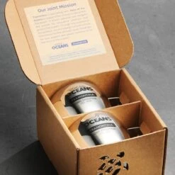 Tramontina 2 Pk Stainless Steel Double-Wall Cups - Voice Of The Oceans Limited Edition -1 80210006IXM003G