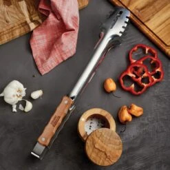 Tramontina Churrasco BBQ Tongs With Wood Handle -1 80905002IXM002G