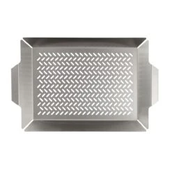 Tramontina Churrasco BBQ Tall Stainless Steel Roasting Grill Pan 10 Tramontina Churrasco BBQ Tall Stainless Steel Roasting Grill Pan -1 80905007IXM002G