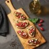 Tramontina 19 In X 7.5 In Teak Wood Rectangle Serving Board With Handle
