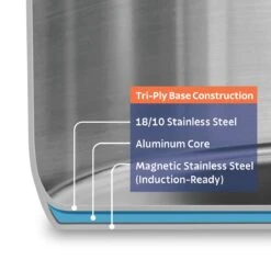 Tramontina Guru 6 Qt Stainless Steel Pasta Cooker 11 Tramontina Guru 6 Qt Stainless Steel Pasta Cooker -1 81502004IXI001G